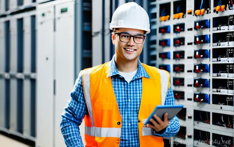 전자기술사 필기시험에서 가장 어려운 문제 - **Prompt:** A skilled electrotechnician, a person of any gender, wearing a practical, clean work jum... 전자기술사 필기시험에서 가장 어려운 문제 - **Prompt:** A skilled electrotechnician, a person of any gender, wearing a practical, clean work jum...