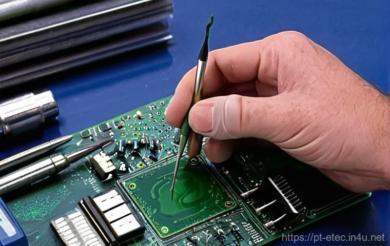 전자기술사 실기 시험 주요 장비 소개 - **Prompt 1: The Modern Electronics Workbench**
    "A bright, clean, and organized electronics workb...