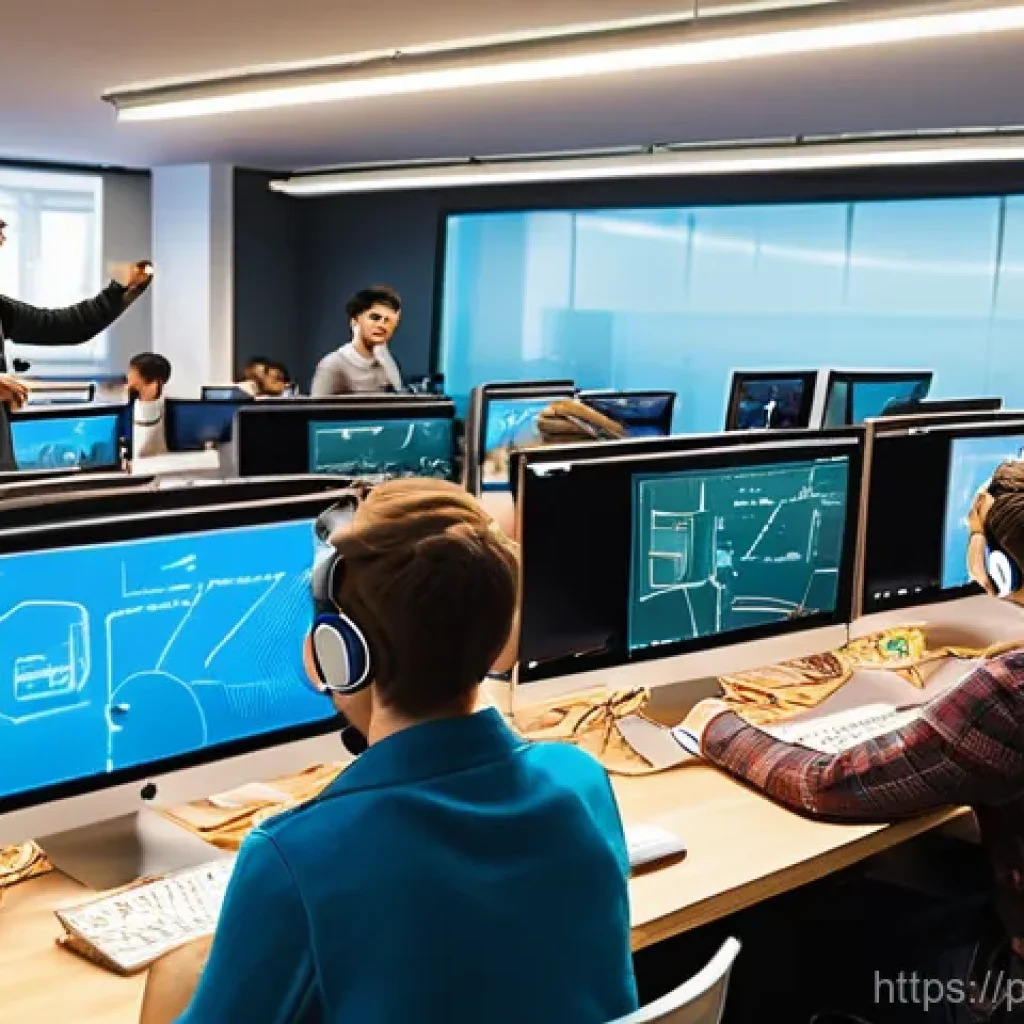 전자기술사 스터디 모임 지역별 찾기 - **Prompt 1: Vibrant Online Electronics Community Engagement**
"A diverse group of individuals, m...